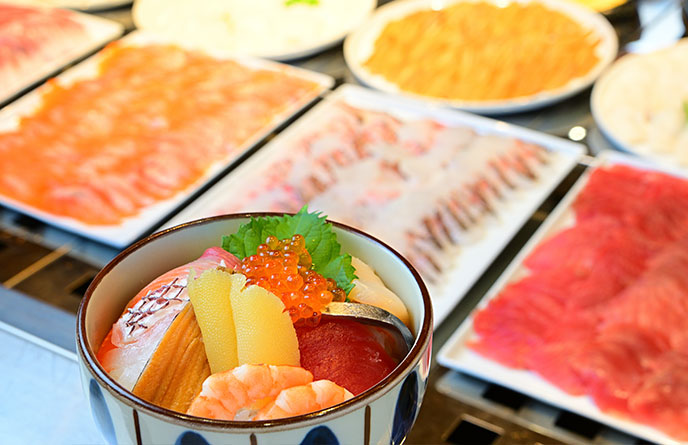海鮮丼