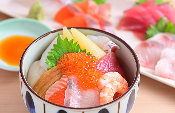 海鮮丼
