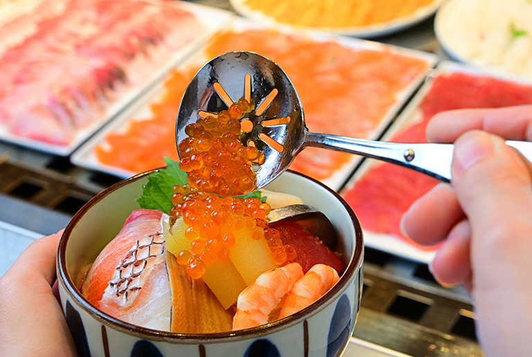 海鮮丼