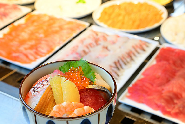 海鮮丼