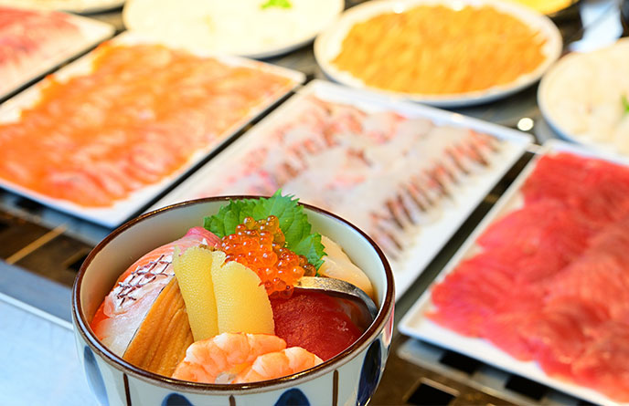 海鮮丼